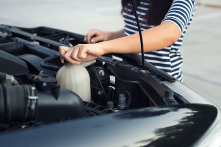 Top-Off Basic Fluids in Your Car Image